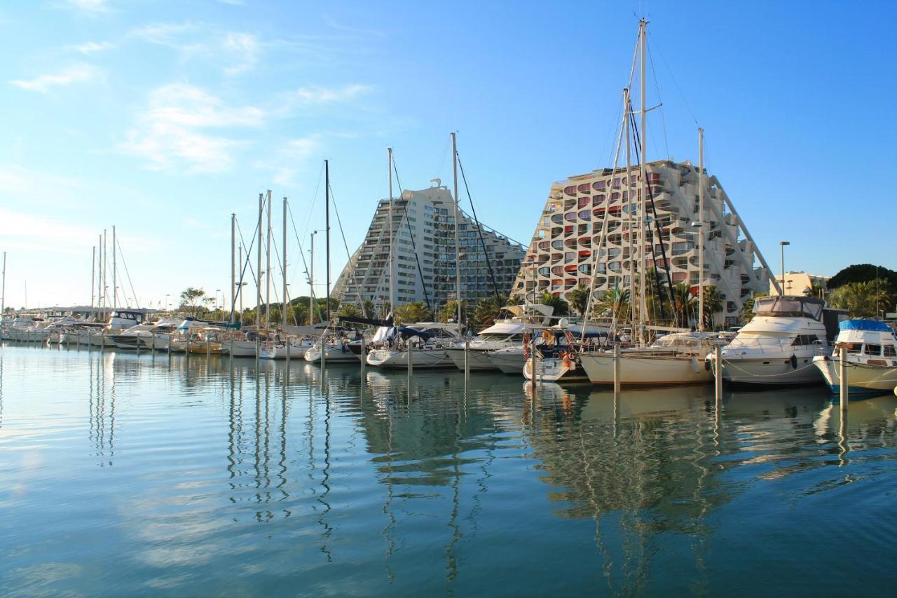 Le Sunrise Vue Mer Acces Plage- Spacieux-2 Terrasses-Wifi - Confort -Top Pros Servicesconciergerielagrandemotte La Grande Motte Exteriör bild